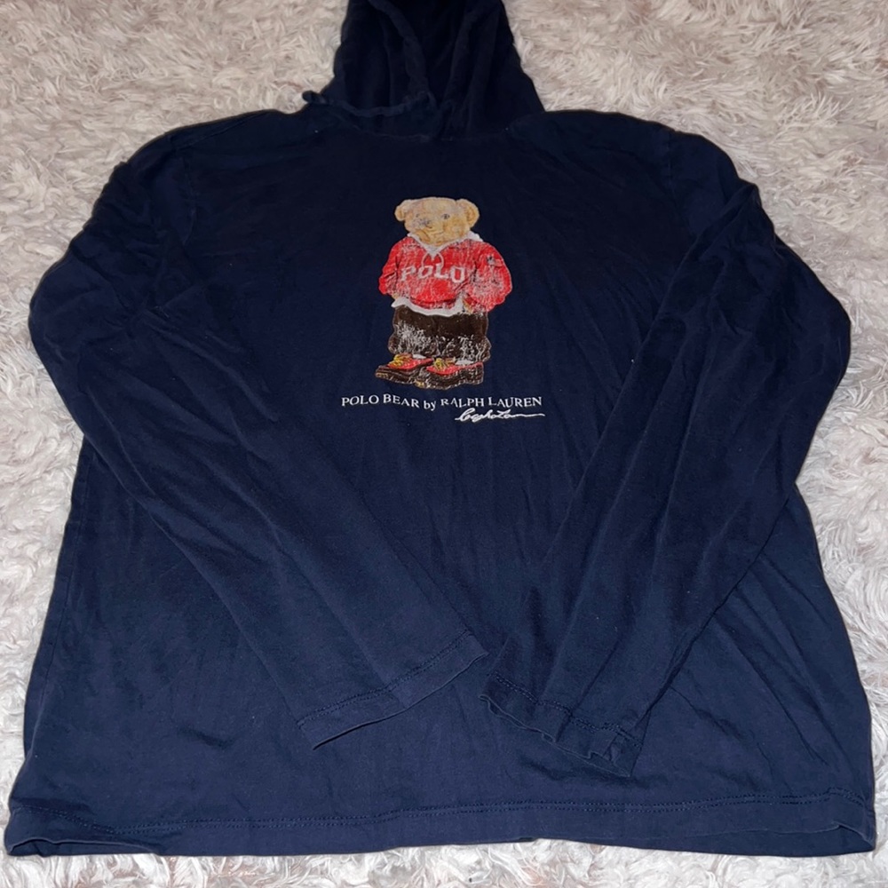 Polo Bear Fleece Hoodie